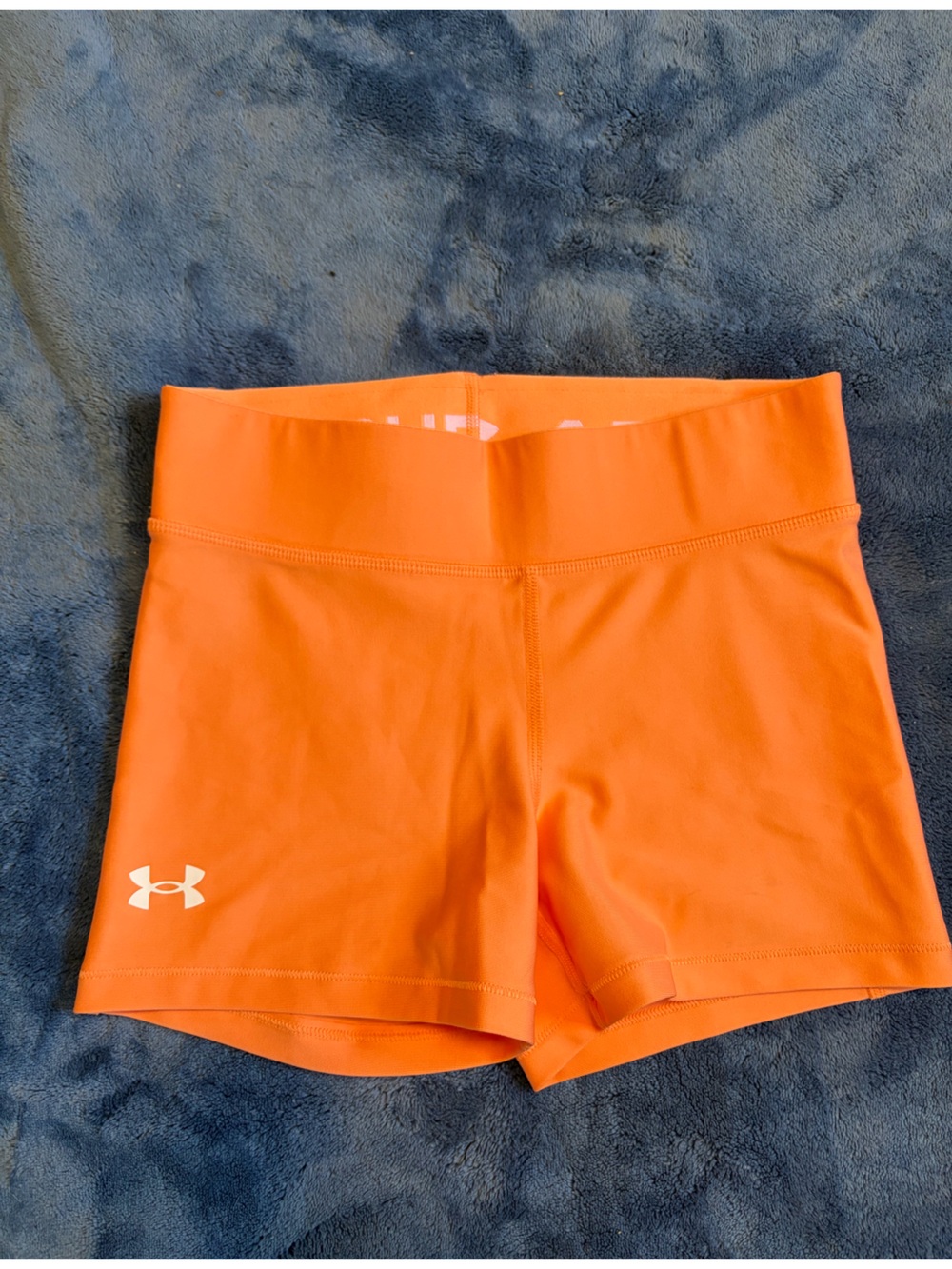 Under Armour light peach Women's Athletic Compression Shorts